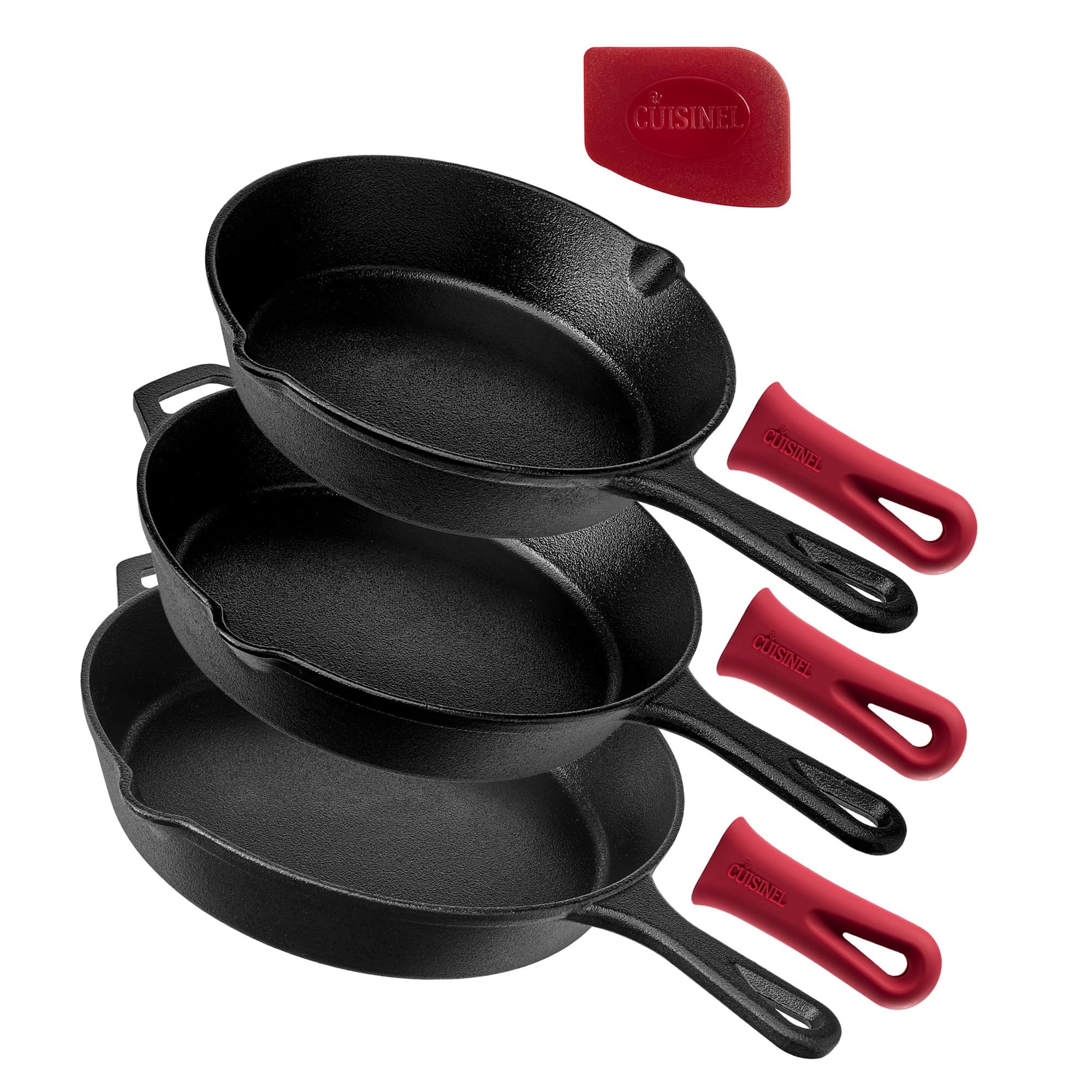 Cuisinel Cast Iron Skillet Set